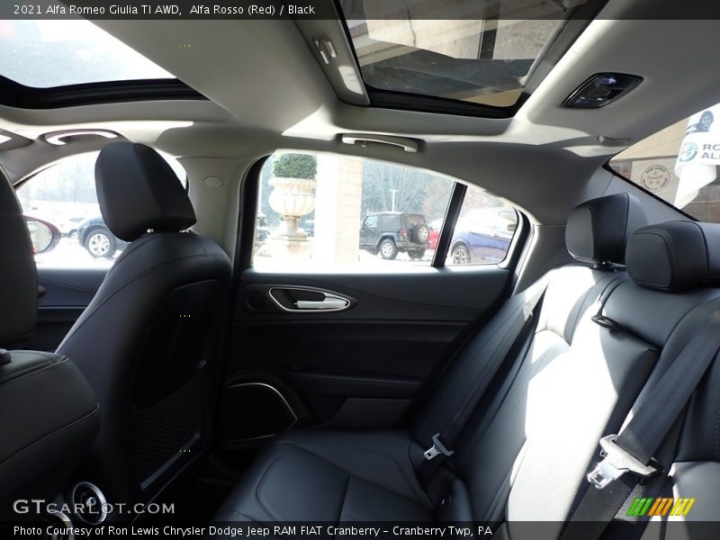 Alfa Rosso (Red) / Black 2021 Alfa Romeo Giulia TI AWD