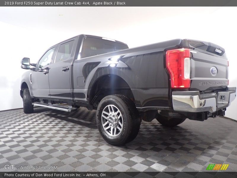 Agate Black / Black 2019 Ford F250 Super Duty Lariat Crew Cab 4x4