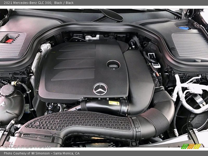 Black / Black 2021 Mercedes-Benz GLC 300