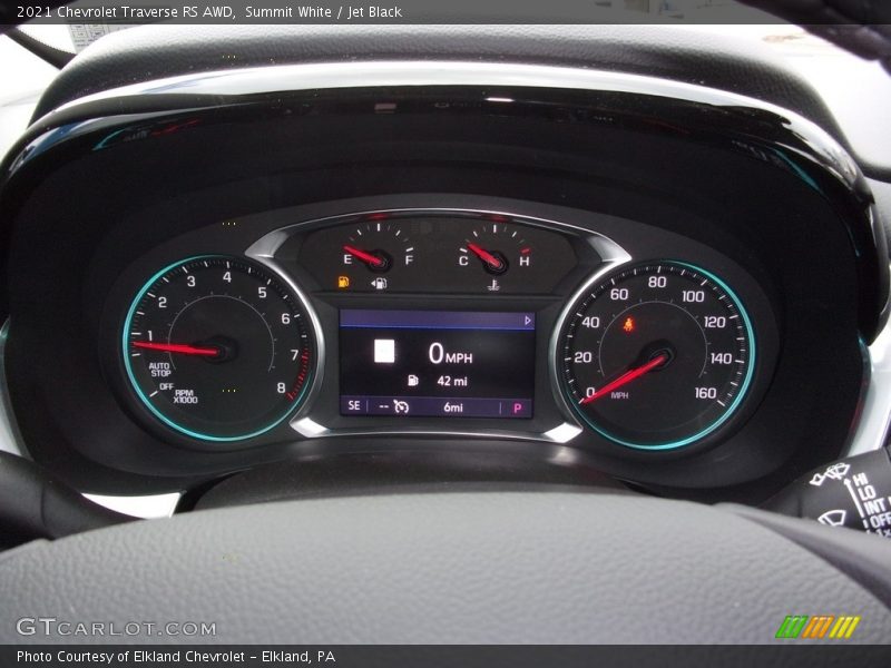 2021 Traverse RS AWD RS AWD Gauges