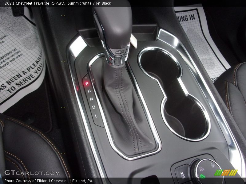  2021 Traverse RS AWD 9 Speed Automatic Shifter