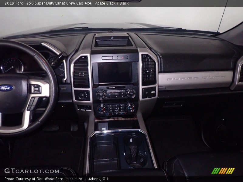 Agate Black / Black 2019 Ford F250 Super Duty Lariat Crew Cab 4x4
