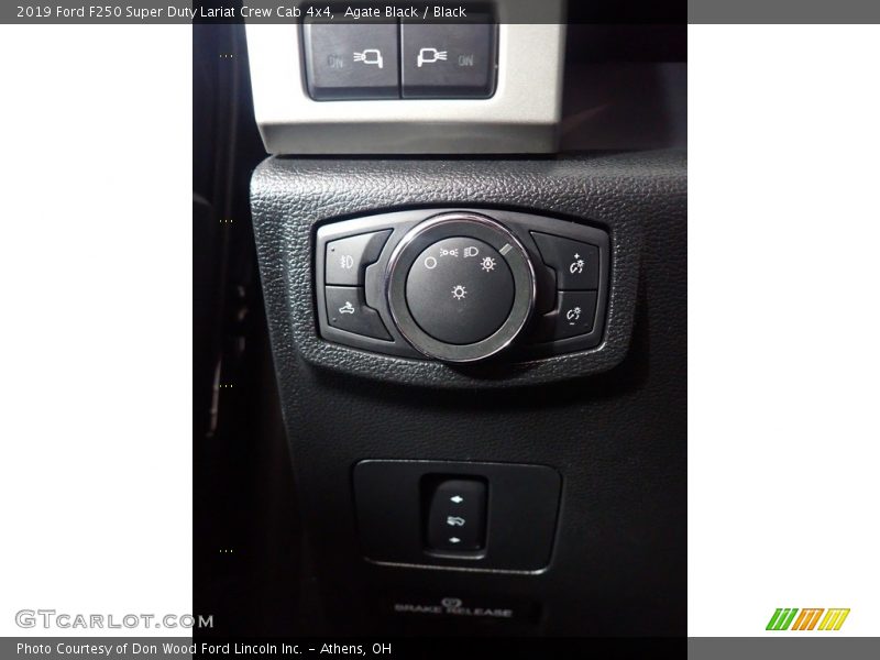 Agate Black / Black 2019 Ford F250 Super Duty Lariat Crew Cab 4x4