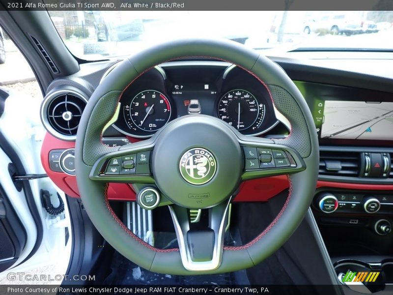  2021 Giulia TI Sport AWD Steering Wheel
