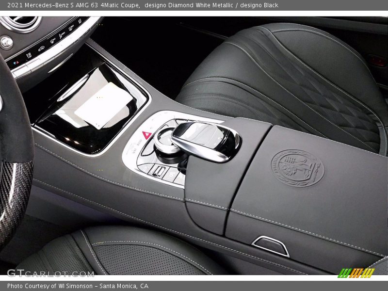 designo Diamond White Metallic / designo Black 2021 Mercedes-Benz S AMG 63 4Matic Coupe