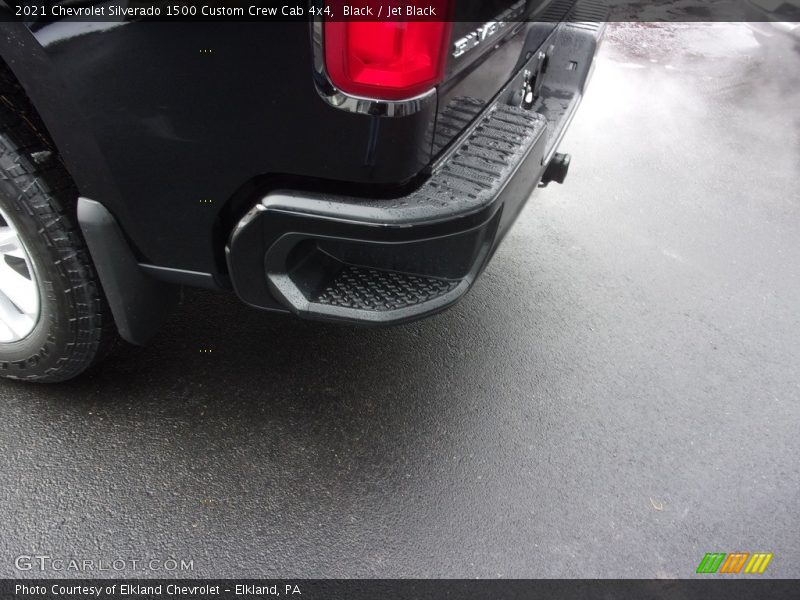 Black / Jet Black 2021 Chevrolet Silverado 1500 Custom Crew Cab 4x4