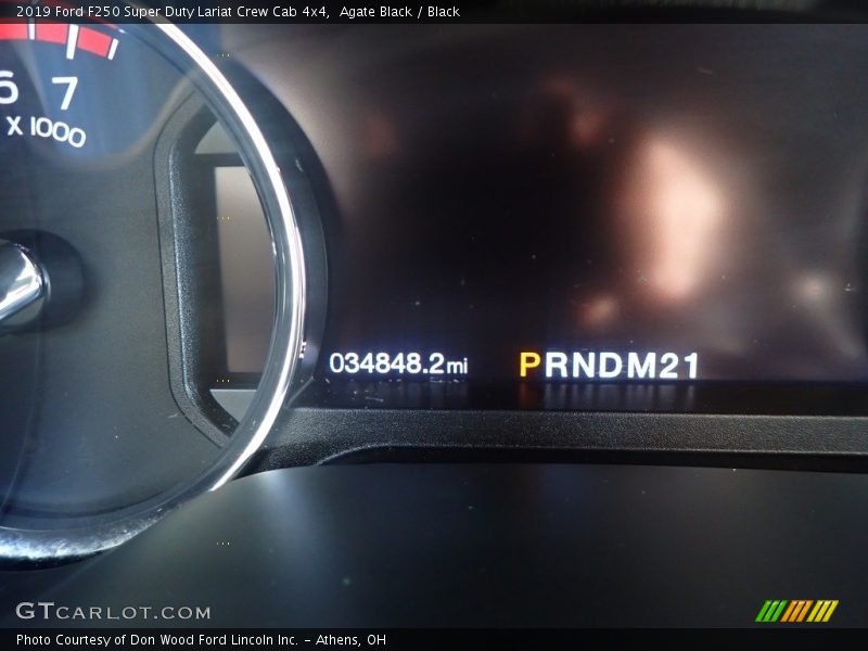 Agate Black / Black 2019 Ford F250 Super Duty Lariat Crew Cab 4x4