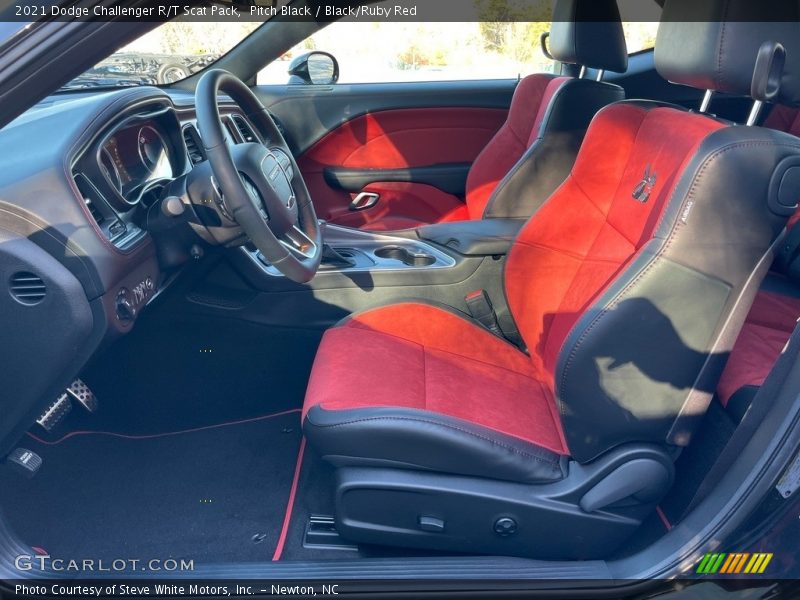 Front Seat of 2021 Challenger R/T Scat Pack