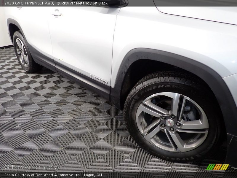 Quicksilver Metallic / Jet Black 2020 GMC Terrain SLT AWD