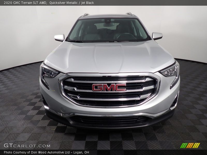 Quicksilver Metallic / Jet Black 2020 GMC Terrain SLT AWD