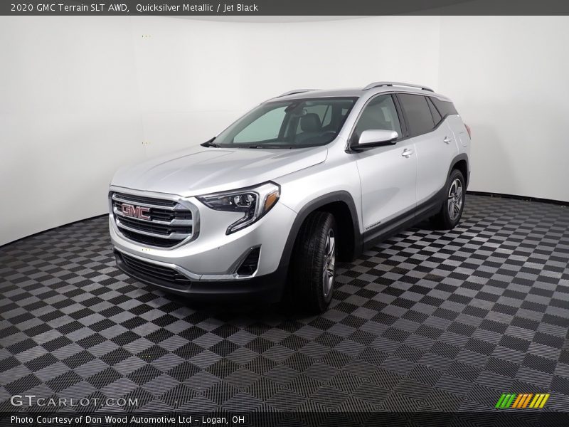 Quicksilver Metallic / Jet Black 2020 GMC Terrain SLT AWD