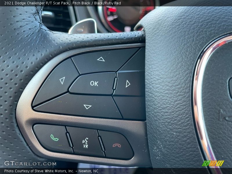  2021 Challenger R/T Scat Pack Steering Wheel