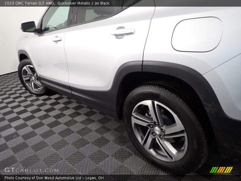 Quicksilver Metallic / Jet Black 2020 GMC Terrain SLT AWD