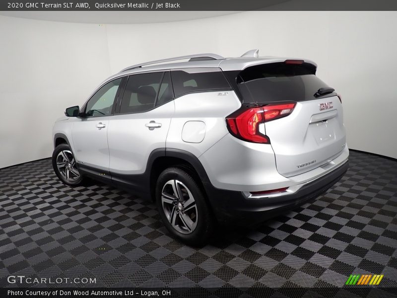 Quicksilver Metallic / Jet Black 2020 GMC Terrain SLT AWD