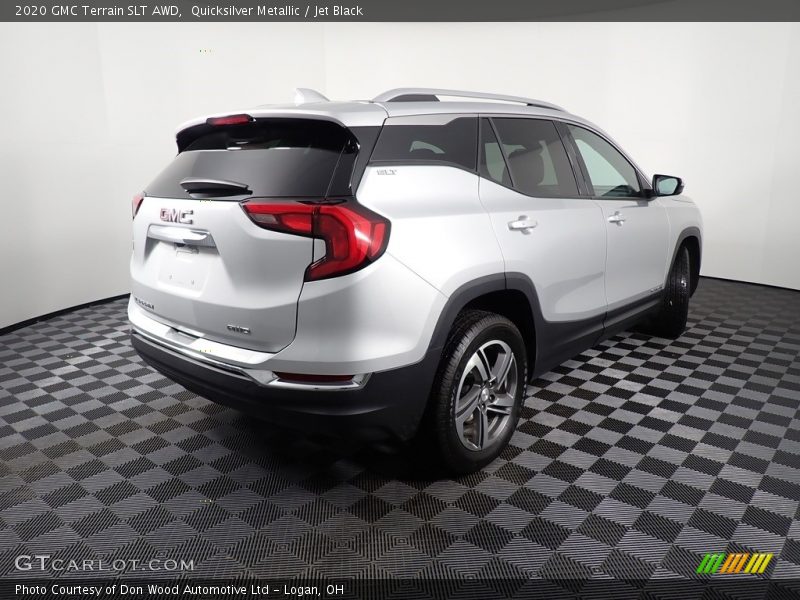 Quicksilver Metallic / Jet Black 2020 GMC Terrain SLT AWD
