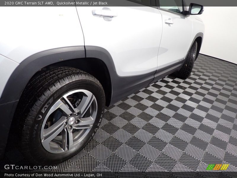 Quicksilver Metallic / Jet Black 2020 GMC Terrain SLT AWD