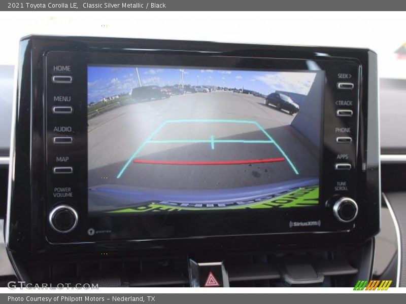 Classic Silver Metallic / Black 2021 Toyota Corolla LE