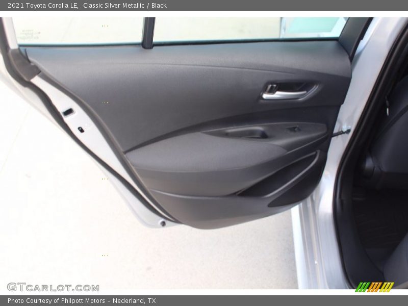 Classic Silver Metallic / Black 2021 Toyota Corolla LE