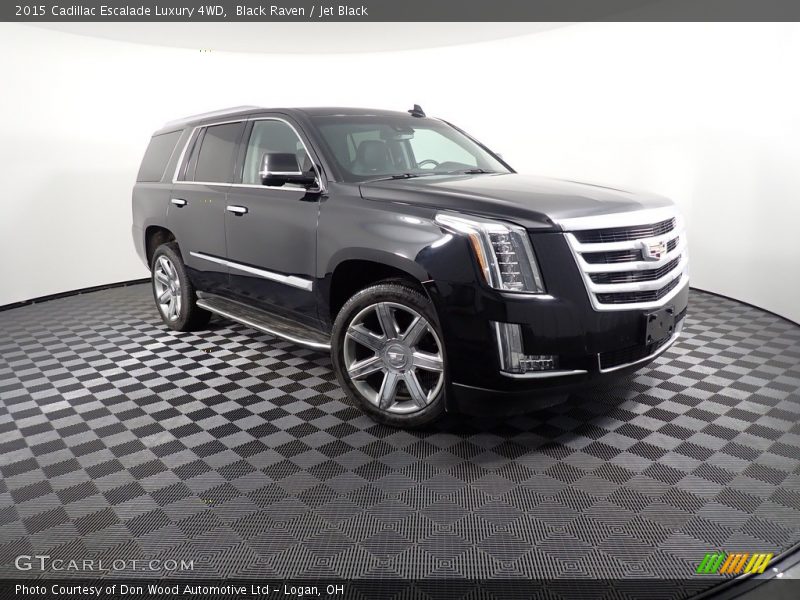 Black Raven / Jet Black 2015 Cadillac Escalade Luxury 4WD
