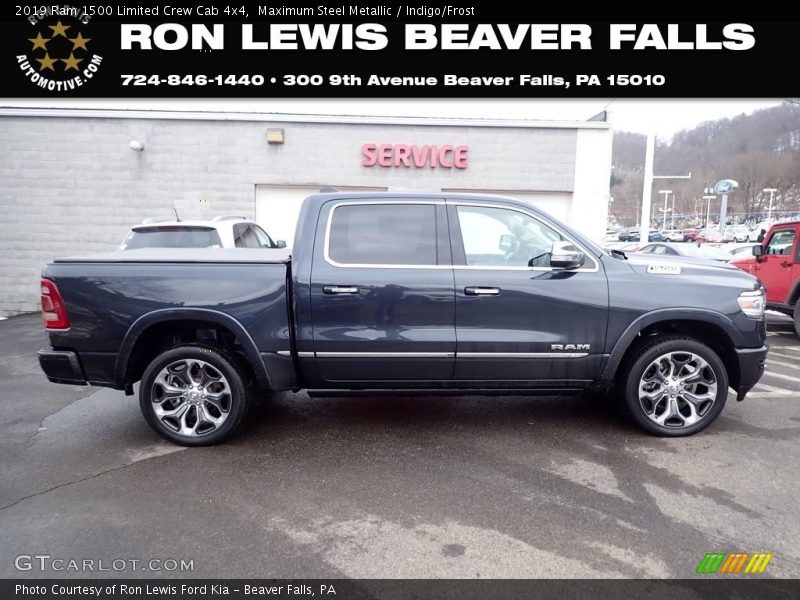 Maximum Steel Metallic / Indigo/Frost 2019 Ram 1500 Limited Crew Cab 4x4