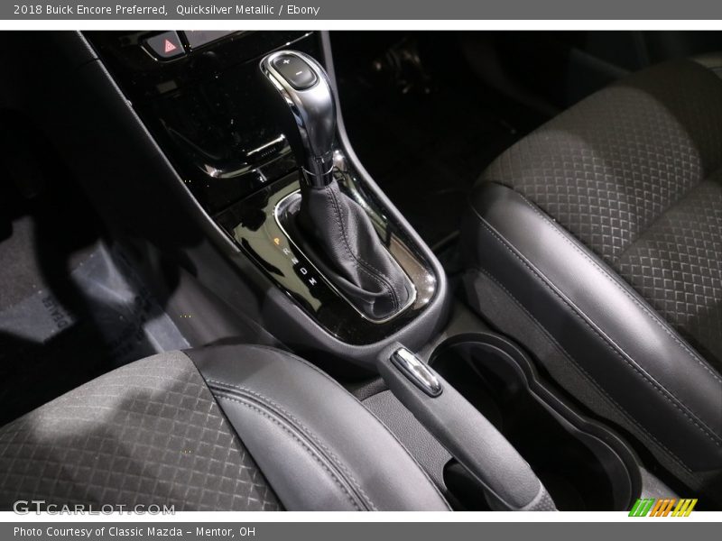 Quicksilver Metallic / Ebony 2018 Buick Encore Preferred