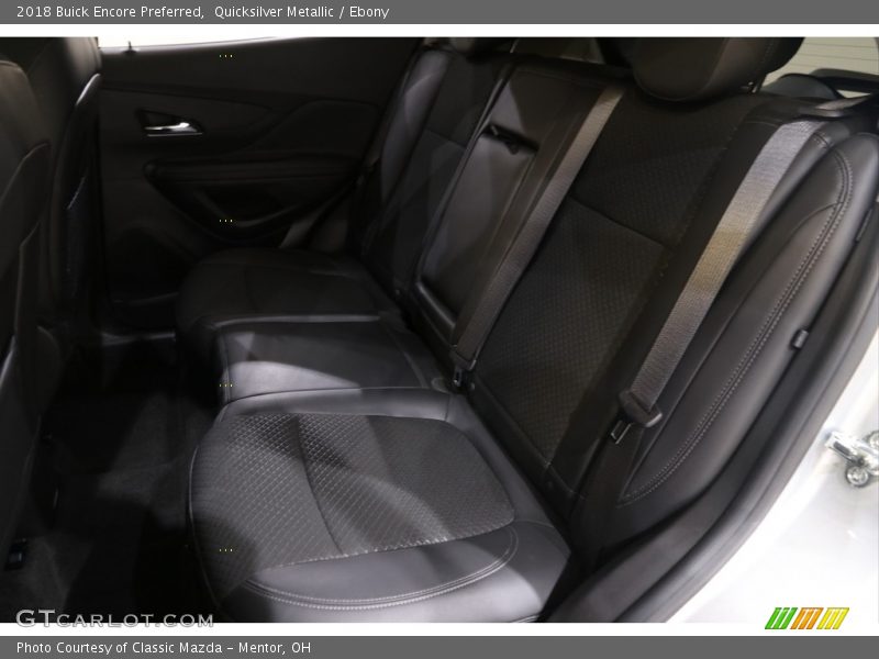 Quicksilver Metallic / Ebony 2018 Buick Encore Preferred