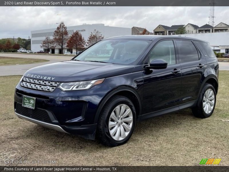 Portofino Blue Metallic / Acorn 2020 Land Rover Discovery Sport S