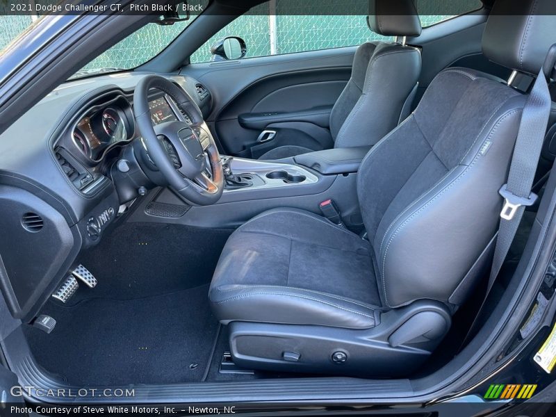 Front Seat of 2021 Challenger GT