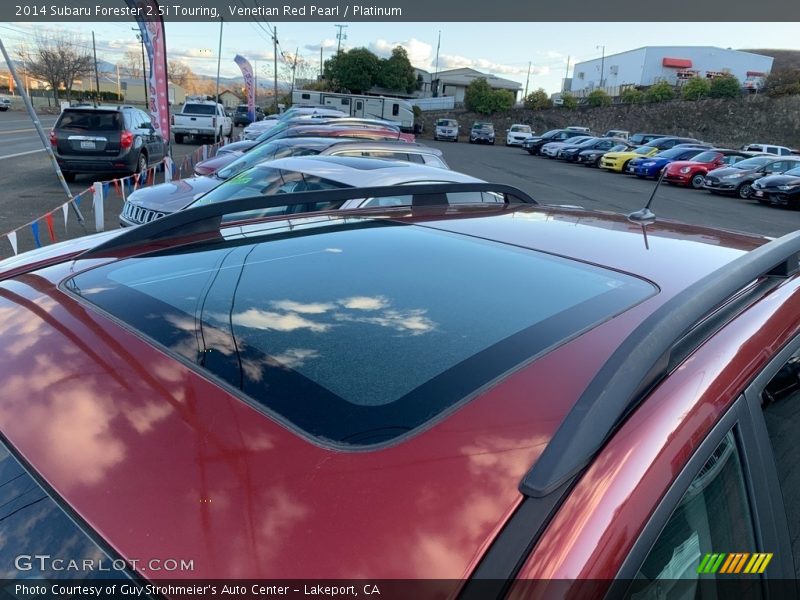 Venetian Red Pearl / Platinum 2014 Subaru Forester 2.5i Touring