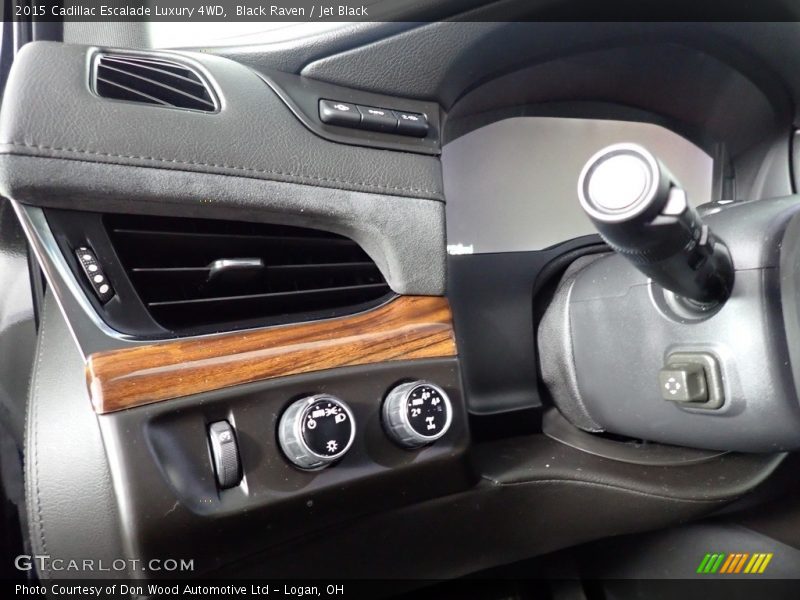 Black Raven / Jet Black 2015 Cadillac Escalade Luxury 4WD