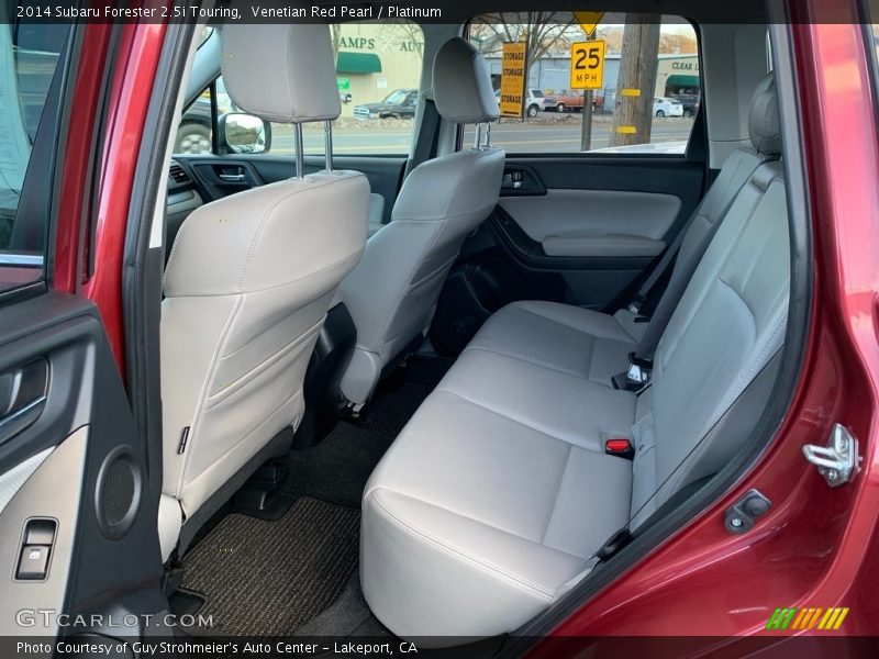 Venetian Red Pearl / Platinum 2014 Subaru Forester 2.5i Touring