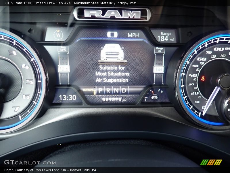 Maximum Steel Metallic / Indigo/Frost 2019 Ram 1500 Limited Crew Cab 4x4