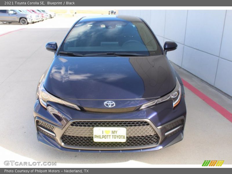 Blueprint / Black 2021 Toyota Corolla SE