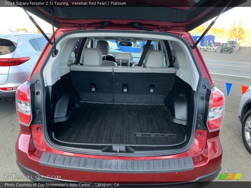 Venetian Red Pearl / Platinum 2014 Subaru Forester 2.5i Touring