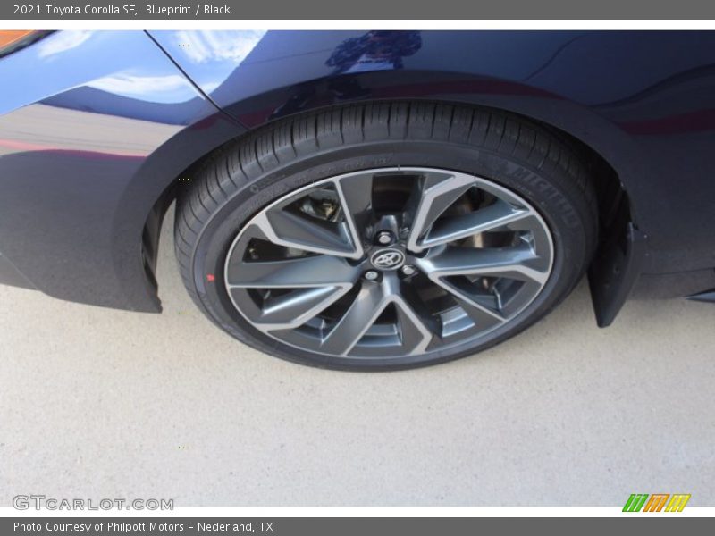 Blueprint / Black 2021 Toyota Corolla SE