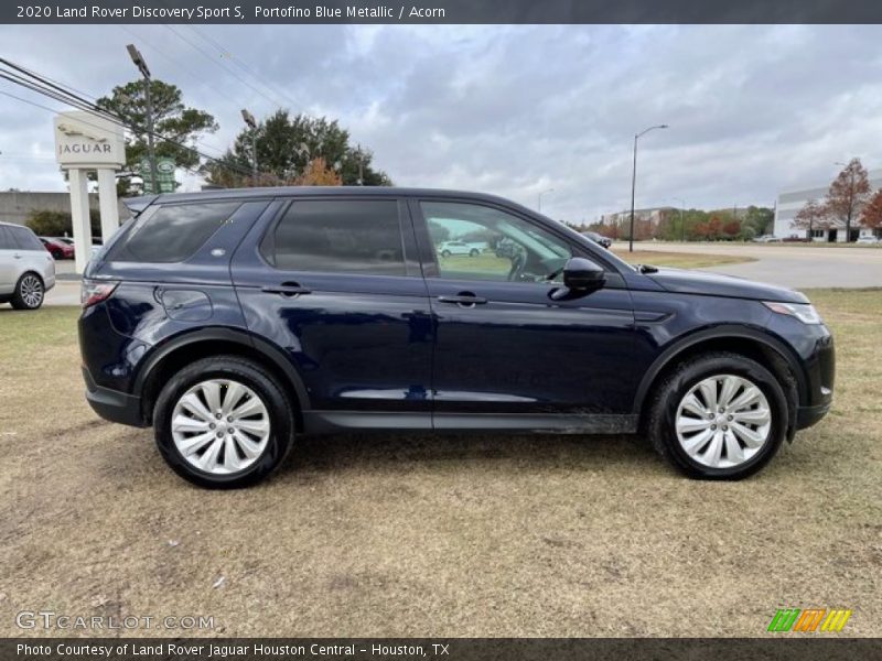 Portofino Blue Metallic / Acorn 2020 Land Rover Discovery Sport S