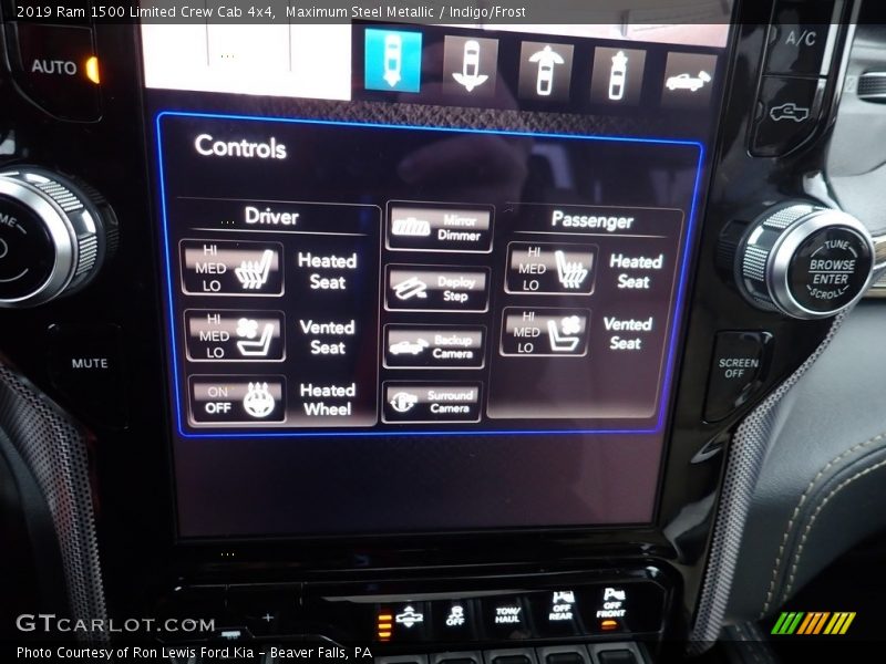 Maximum Steel Metallic / Indigo/Frost 2019 Ram 1500 Limited Crew Cab 4x4