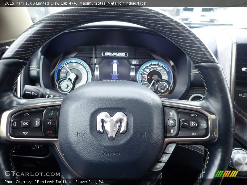 Maximum Steel Metallic / Indigo/Frost 2019 Ram 1500 Limited Crew Cab 4x4