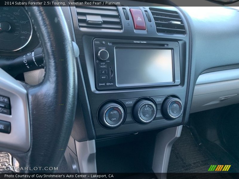 Venetian Red Pearl / Platinum 2014 Subaru Forester 2.5i Touring