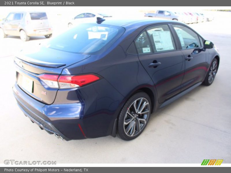 Blueprint / Black 2021 Toyota Corolla SE