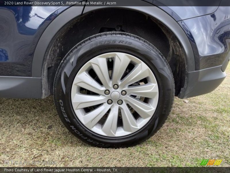 Portofino Blue Metallic / Acorn 2020 Land Rover Discovery Sport S