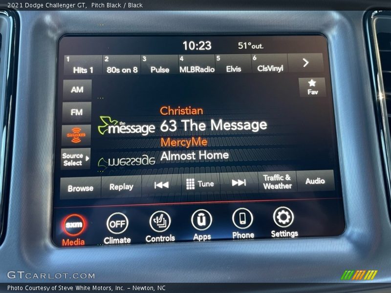 Audio System of 2021 Challenger GT