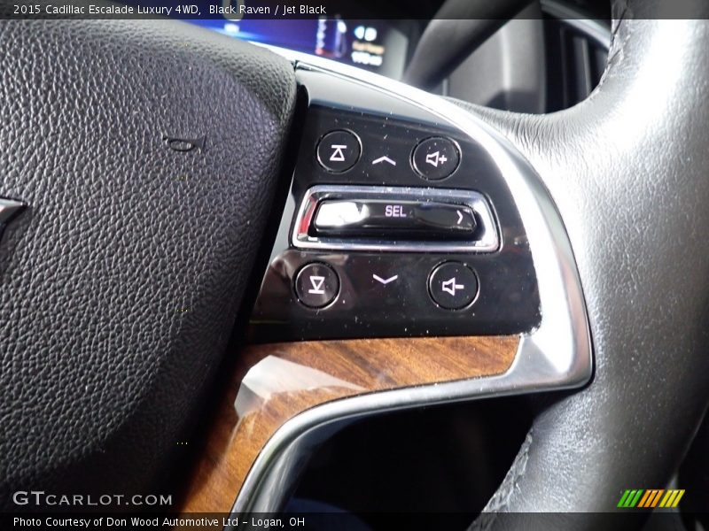 Black Raven / Jet Black 2015 Cadillac Escalade Luxury 4WD
