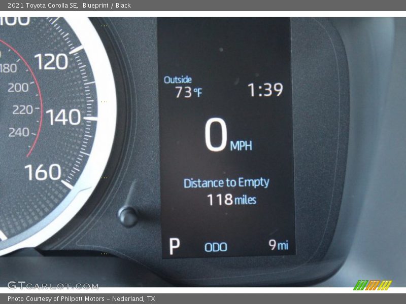 Blueprint / Black 2021 Toyota Corolla SE
