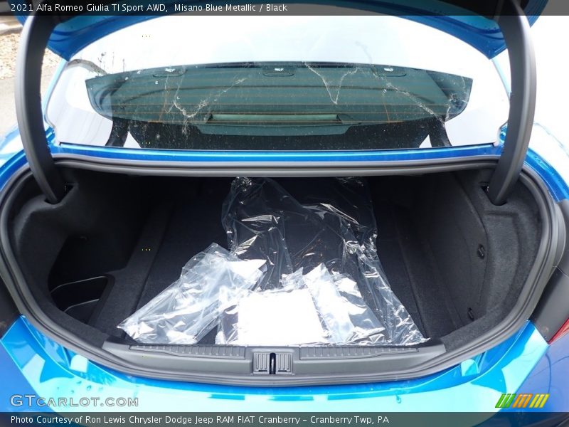 Misano Blue Metallic / Black 2021 Alfa Romeo Giulia TI Sport AWD