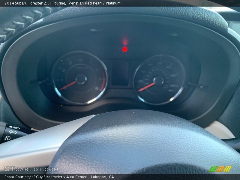 Venetian Red Pearl / Platinum 2014 Subaru Forester 2.5i Touring