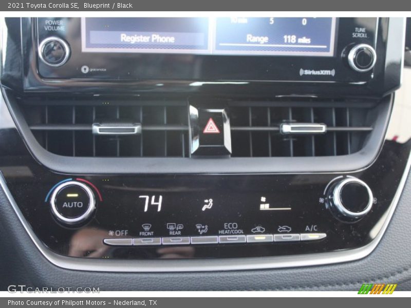 Blueprint / Black 2021 Toyota Corolla SE