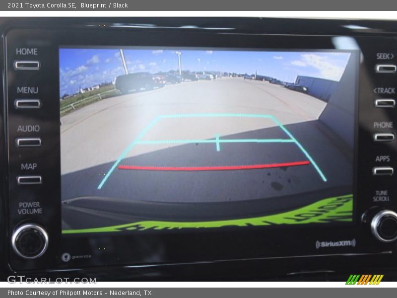 Blueprint / Black 2021 Toyota Corolla SE