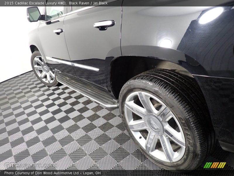 Black Raven / Jet Black 2015 Cadillac Escalade Luxury 4WD