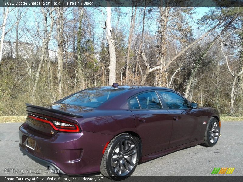 Hellraisin / Black 2021 Dodge Charger Scat Pack
